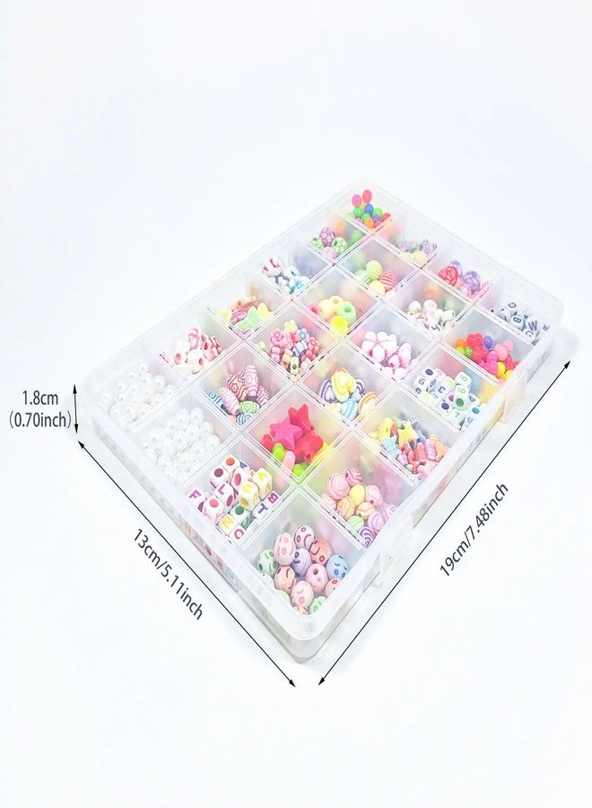 MAGHROLA Jewellery Making Kits for Children | Alphabet DIY Pop Colorfull Clay Beads Set for Friendship Necklace Earring Girls (Multi) - Image 2